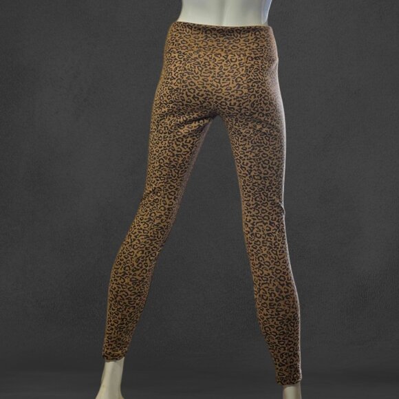 Leopard CARMEN MARC VALVO Jegging Legging Ankle sz XS - Picture 7 of 7